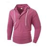 Men's Sports Hoodies Men Thin Style Slim Fit Long Sleeved Drawstring Hoodies Breathability Outdoor Casual Hoodie men Sweatshirts