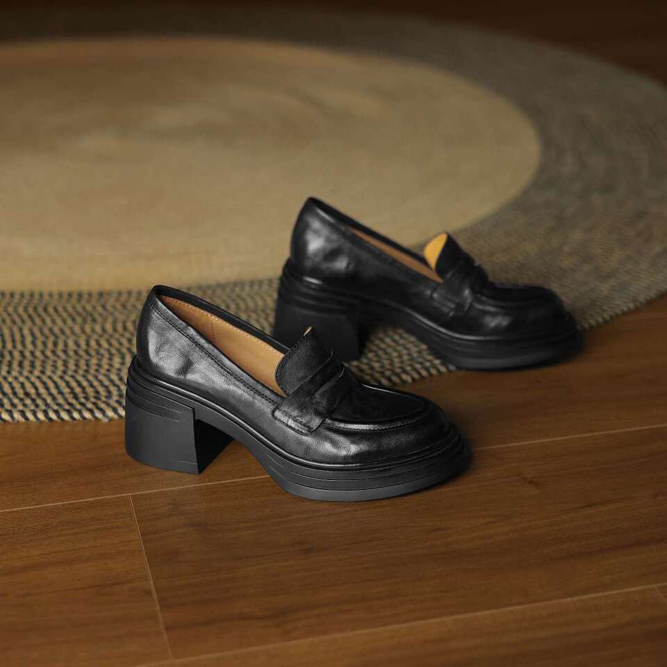 

Модный дизайнер Винтажные женские туфли Мэри Джейн Модные туфли-лодочки на высоком каблуке для весны 2025 года 39 чёрный