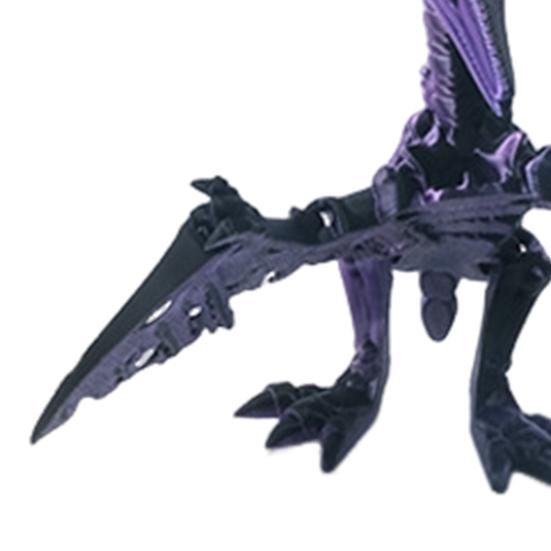 3D Printed Pterosaur Dino Skeleton with Articulated Joints Dinosaur Fidget