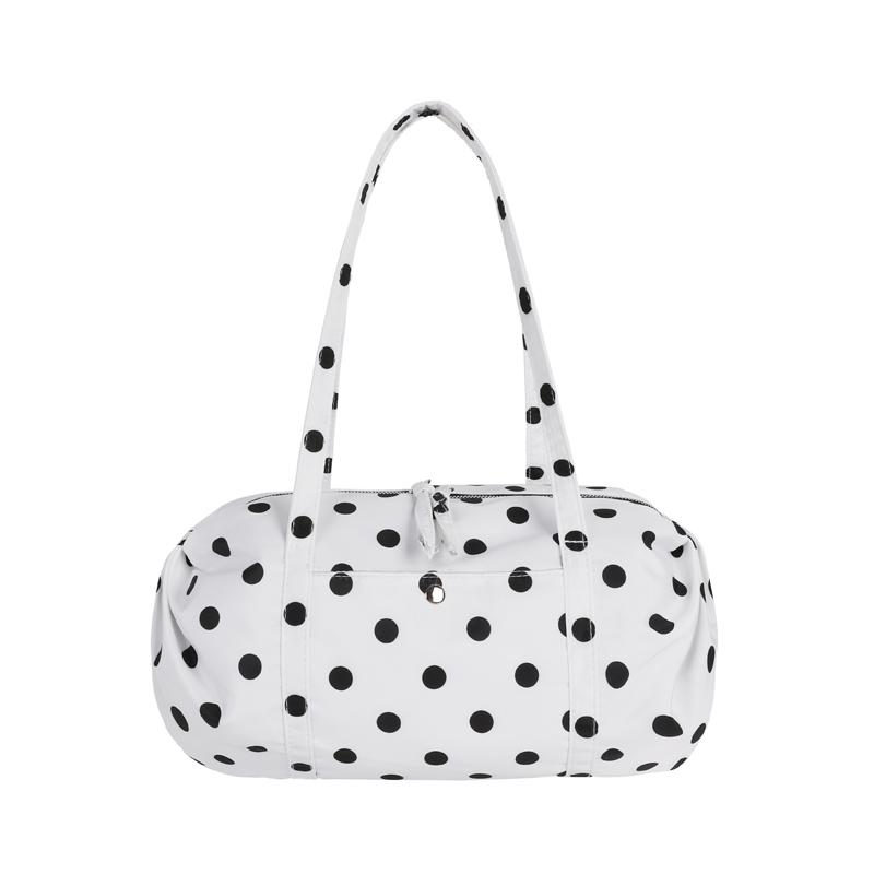 Polyester Dots Large Capacity Casual Tote Autumn/winter New Travel 2026 Fashi Bags for Women Portable Commuting Shoulder Bag