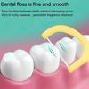 50-Pack Dental Floss Picks - Extra Fine, Fruit and Mint Flavored, High Tensile Strength