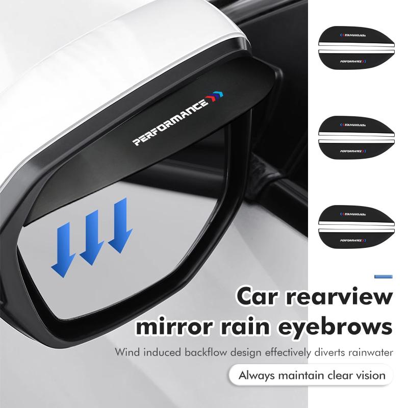 Akcesoria osłony przeciwdeszczowe na lusterko wsteczne do samochodu Dla BMW E91 E92 E93 E60 F10 F30 E39 E36 E87 X3 X5 E70 E46 E90