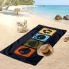 Avatar State Printed Beach Towel Quick Dry Soft TowelPortable Large Rectangular Beach Blanket for Travel Swimming Pool