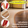 1roll 1mX3cm PVC Floor Edge Pressing Strip Threshold Strip Door Joint Pressing Strip Floor Stickers Carpet Edge Transition Strip