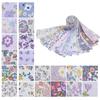 20 Stück Neue DIY Zuschnitte Stoff Jelly Rolls Handgemacht Florale Quiltstreifen Patchwork Kleidung Spleißstoff Kleidung Zubehör