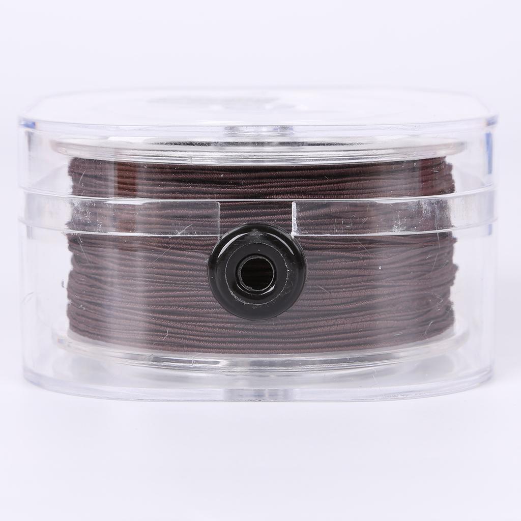 0.8-1.5mm DIY Beading Stretch Rubber Band Elastic Thread Cord with Box Round Beading Wire Jewelry Making