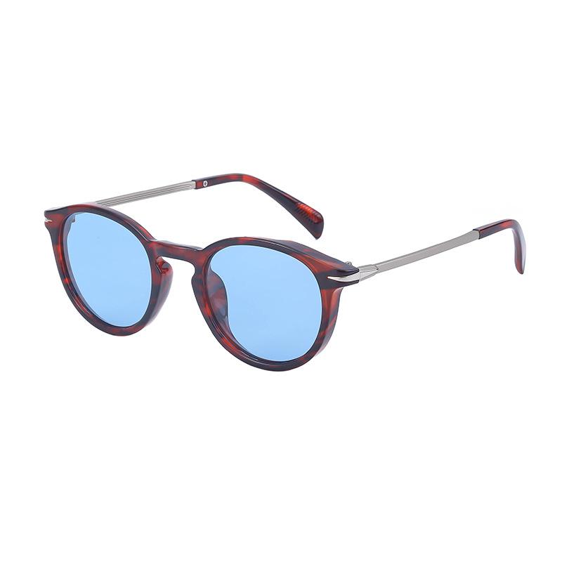 Vintage Round Frame Polarized Sunglasses Women'S Sunglasses Women'S Trendy Glasses Sunglasses