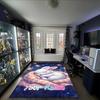 1PC Custom Name "Sleepy Bunny Dreamscape" Theme Floor Mat Ideal for Living Room, Game Rooms, Office, Bedroom,Floor Mat Playful Design