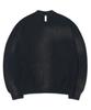 Nomanual Spray Dyeing Knit Zip-Up - Black