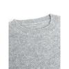 Women's Casual Round Neck Sweater - Long Sleeved, Ribbed Texture, Soft and Comfortable, Spring and Autumn Clothing | Round Neck Sweater | Texture