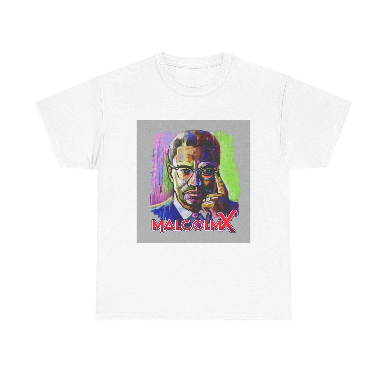Men s and Women s T-shirts Malcom X Poster XL