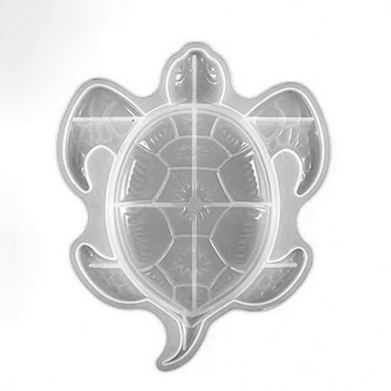 Pattern Gecko Sea Turtle Ornament Silicone Mold DIY Crystal Epoxy Resin Plaster Mold