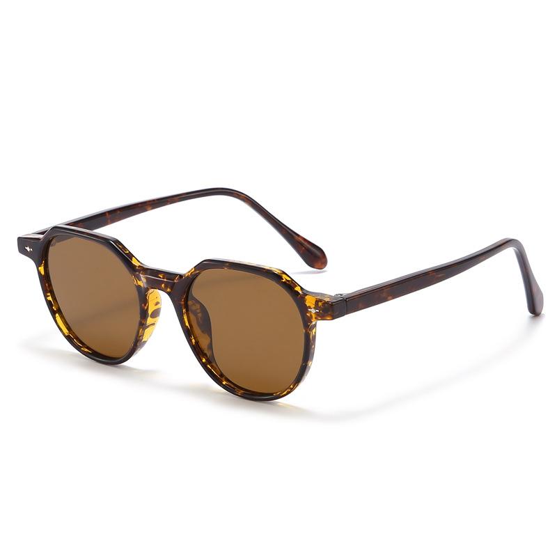 Versatile sunglasses Men's UV protection Driving pin sunglasses TR polarized glasses Women's flat glasses