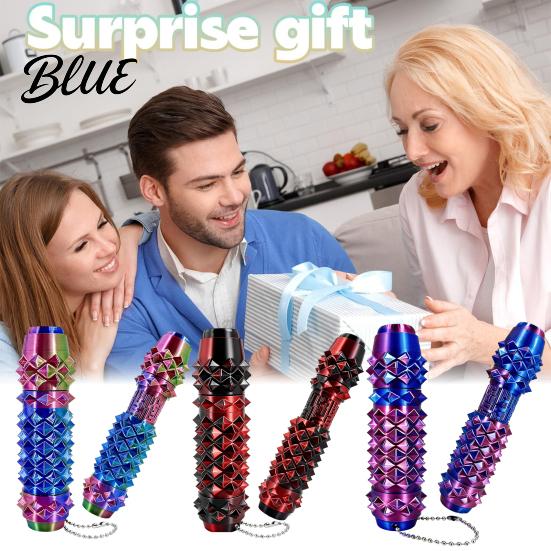Fidget Toy with Storage 6-In-1 Clicker Spinner Roller Maze Spiky Grip Stress Anxiety Relief Pain Stimming Tool Sensory
