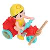 Electric Tricycle Toy Cool Light Dynamic Music Removable Cute Look Trike Musical Toy for Baby Toddlers