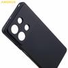 For Xiaomi Redmi Note 13R Pro 5G Case Precise Cutouts TPU Fiber Lining Shockproof Phone Cover