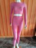 JYL Multi Color Autumn Winter Long Sleeve Tight Running Yoga Set