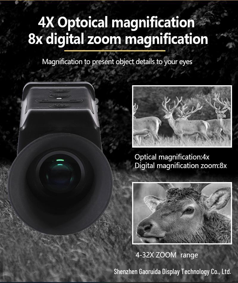 Digital Infrared Night Vision Birdwatching Monocular Telescope