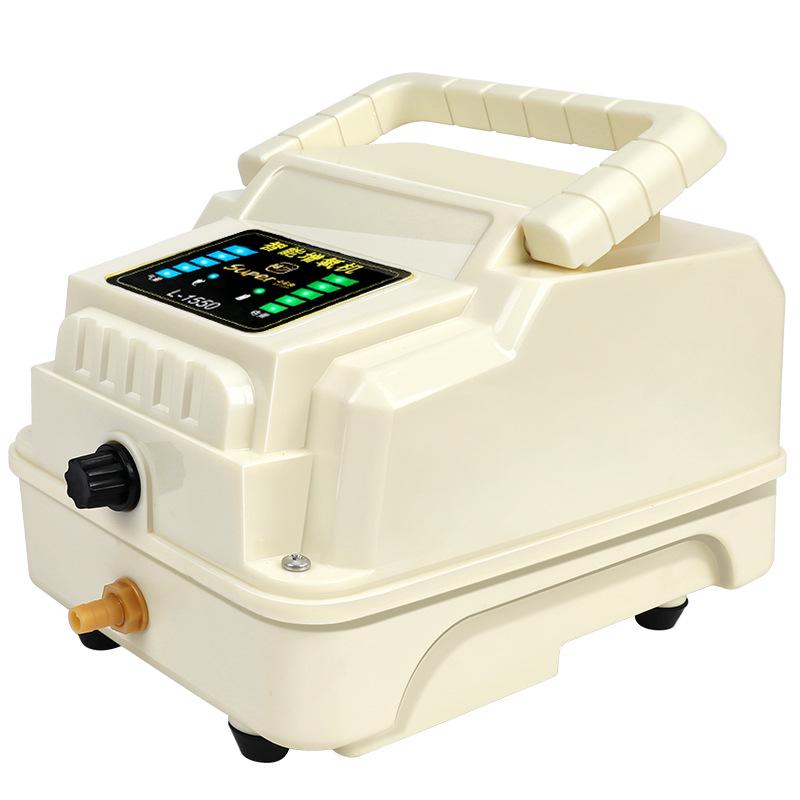 High-Power Adjustable Lithium Battery Oxygen Pump for Fish Tanks and Ponds