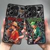 Funda Back Phone Cover Case for Xiaomi Redmi Note 14 11 13 Pro Plus A4 12 10 9S 13C 14C Anime Ones Pieces