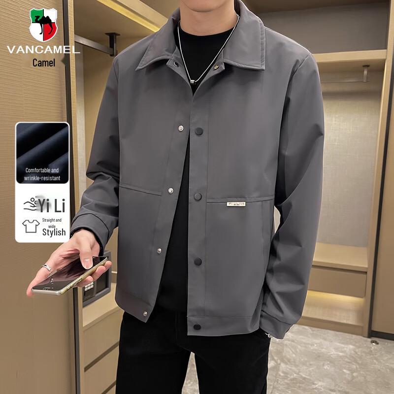 

VANCAMEL Men s Casual Lapel Workwear Jacket 3XL