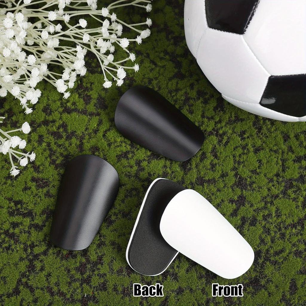 4 pcs Super Mini Soccer Leg Guards Comfortable Small Soccer Leg Guards Protective Gear Soccer Training Gear Soccer Player Gear
