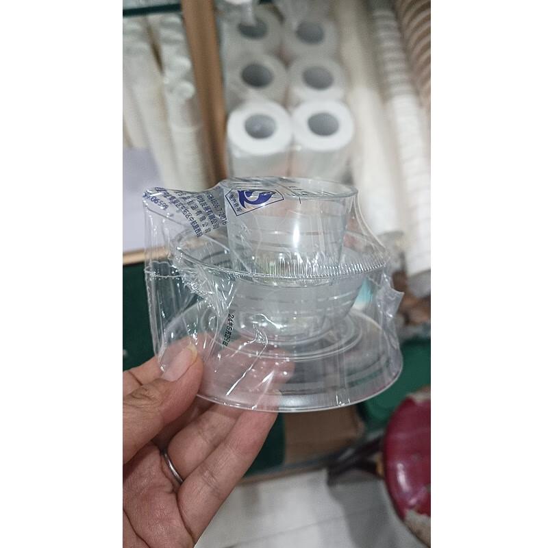 Yuanzhenghe Crystal-Look Plastic Tableware Set