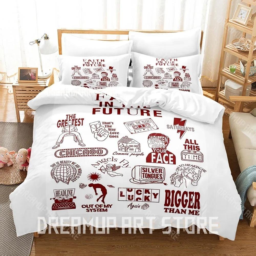 3D Print Faith In The Future Louis Tomlinson Bedding Set Single Twin Full Queen King Size Bed Set Adult Kid Bedroom Duvetcover