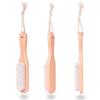 Wooden Handle Pumice Brush, Natural Stone Foot Scrub Tool, Durable and Attractive, Good for Foot Skin