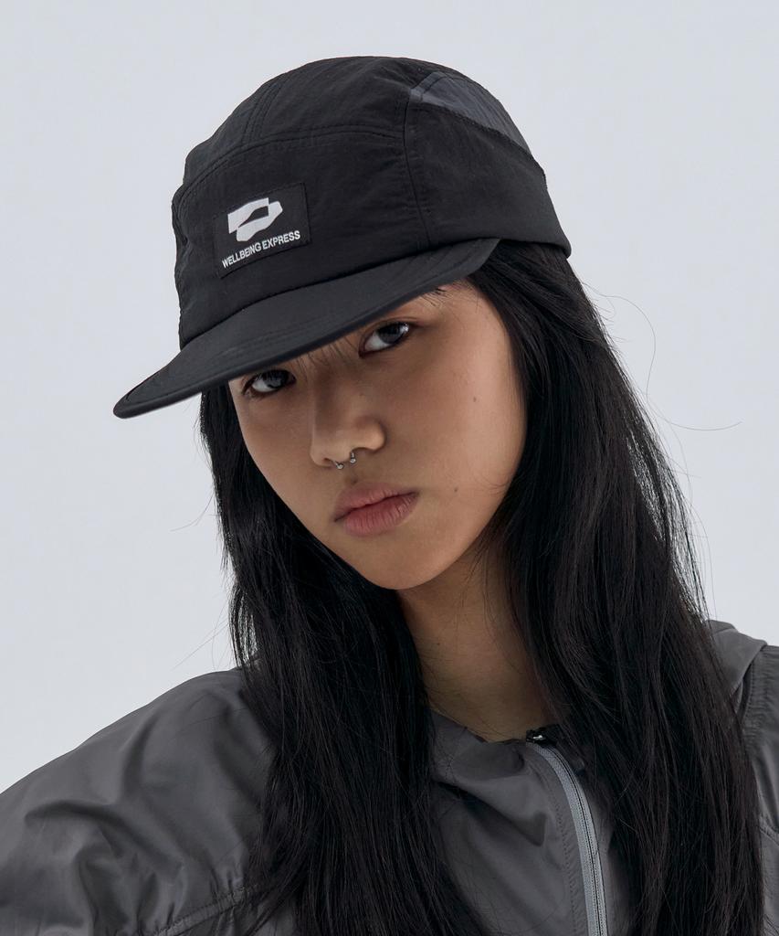 WELLBEING EXPRESS Pocket Camp Cap Black