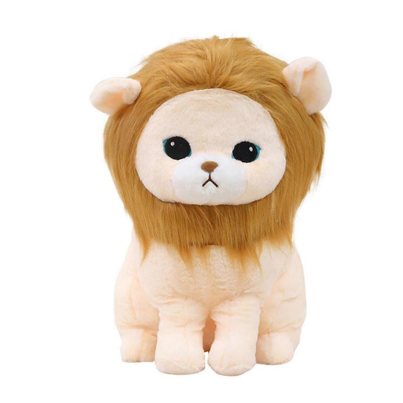 

Lovely Sitting Lion Doll Babies Plush Toy for Children Appease Sleeping Stuffed Plush Animal Toy