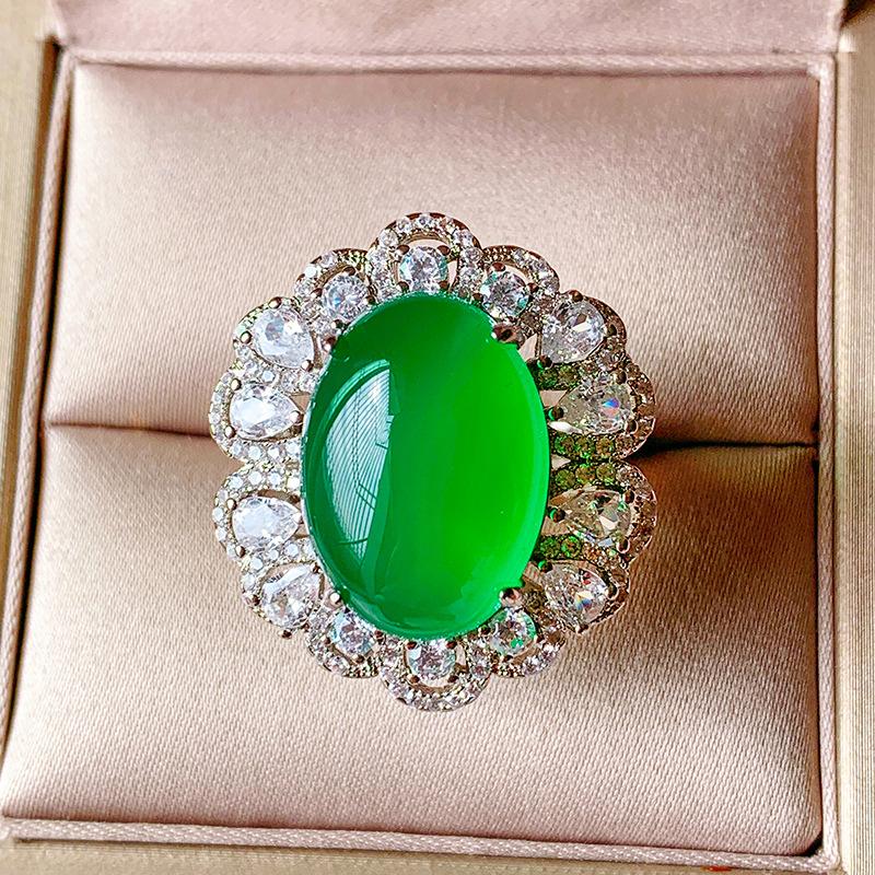 

Jewelry Copper Bottom Gold-Plated Ice Seed Fluorescent Denier Plain Surface Bare Body Women S Suit Main 18 * 25-13 * 1