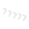 30pcs Professional BTE Tubing Adaptor Earplug Connector Replacement Accessories for Hearing