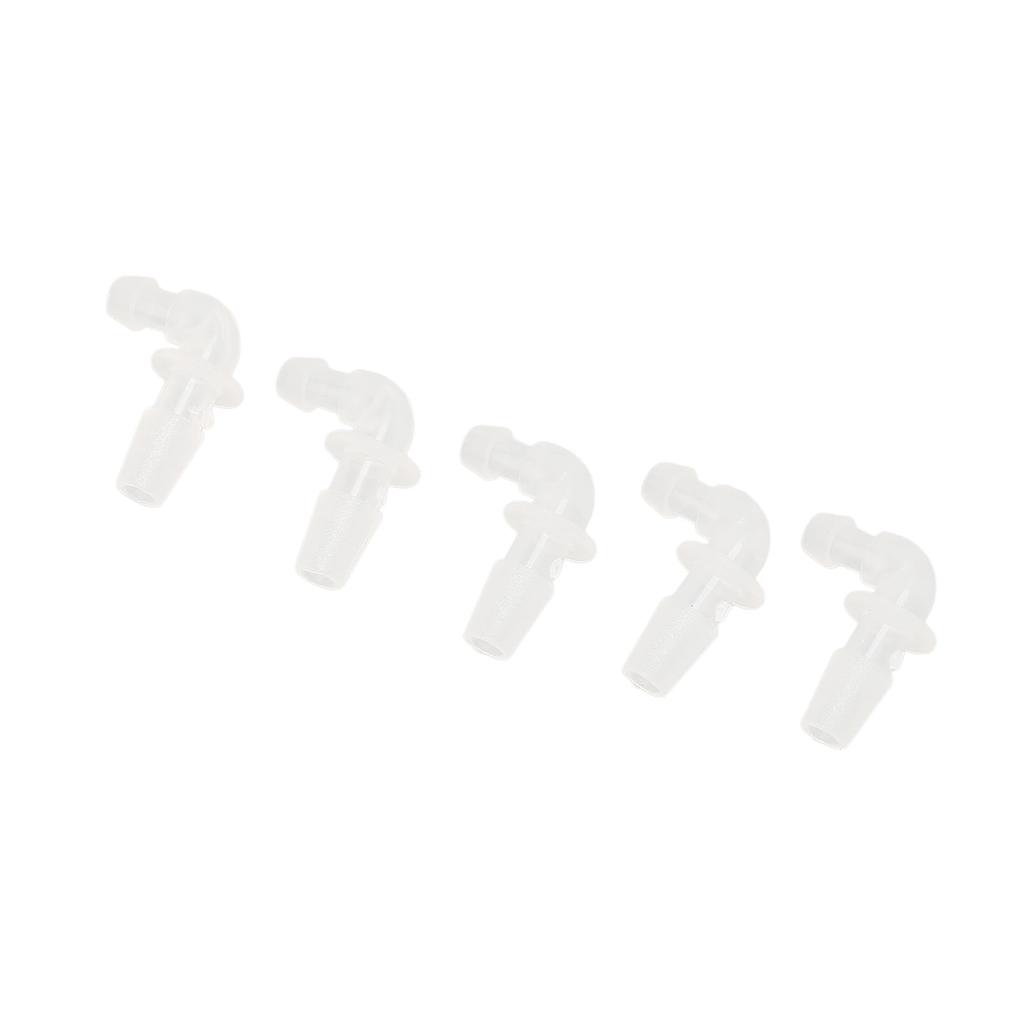 30pcs Professional BTE Tubing Adaptor Earplug Connector Replacement Accessories for Hearing