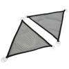 2Pcs Triangular Bearded Dragon Hammock Soft Replaceable Lizards Hammock with Suction Cup for Reptiles HamstersS