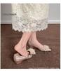French Wedding Bridal Stilettos 2025: Xiuhe Two-Way High Heels for Evening or Bridal Dress