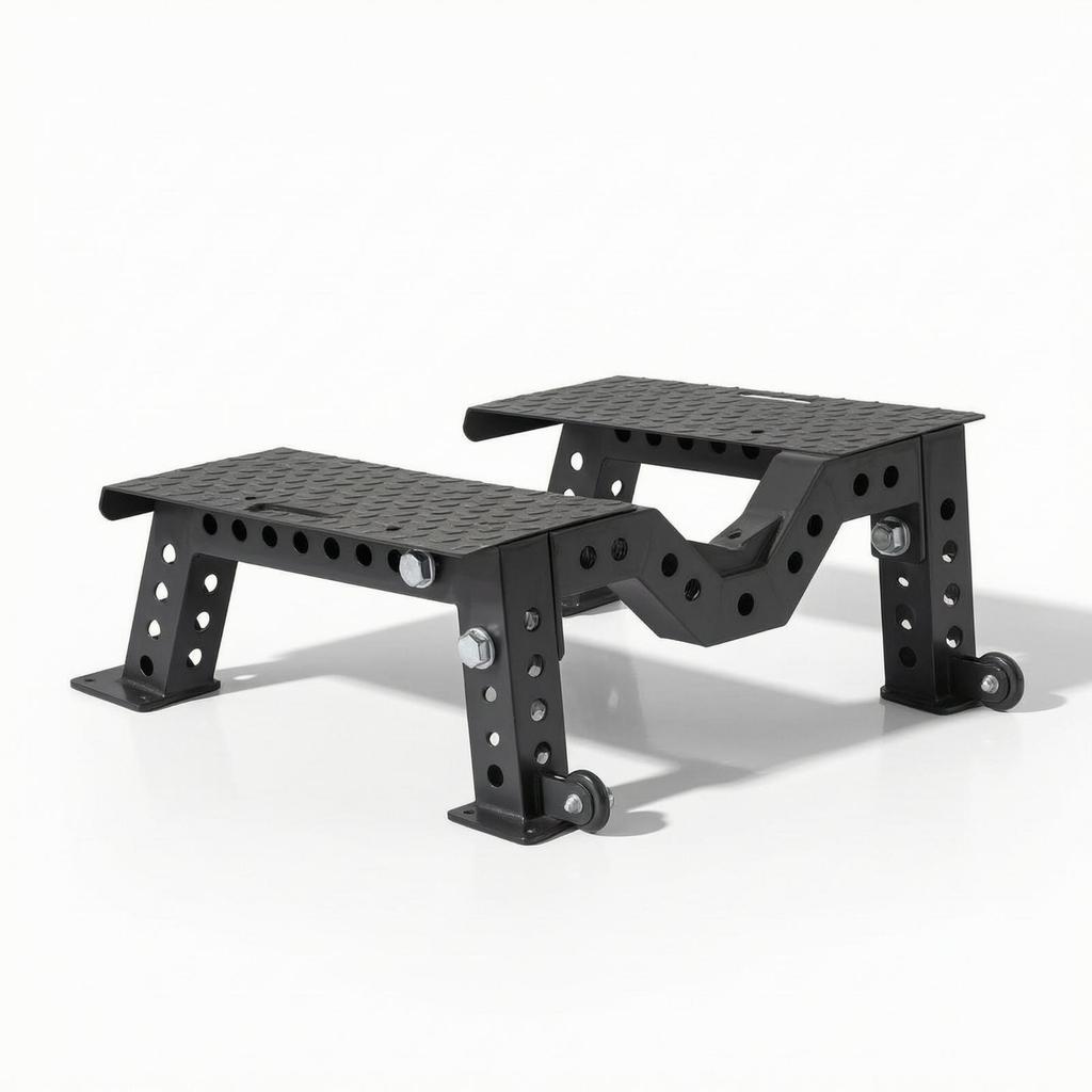 Gym Stand with Wheels Portable Deadlift Compact for Athletes