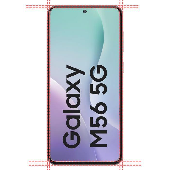 Gehärtetes Glas - Phonillico® - Samsung Galaxy M56 5G - 4er-Pack - Kratzfest - Transparent