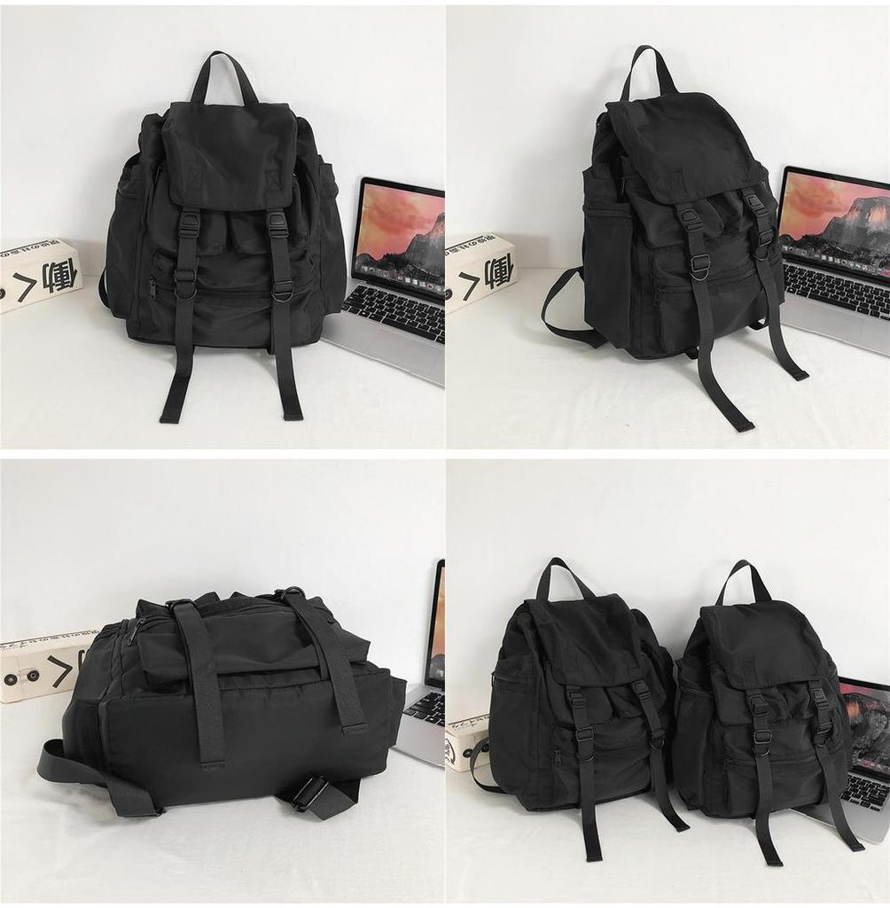 Large Capacity Oxford Fabric Backpack For Men Street Fashion Trend Wear-resistant Multiple Pockets