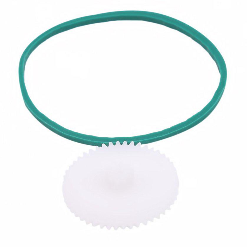 Car 75Pcs/lot Plastic Crown Gear Assembly Robot Pulley Belt Belt 8-56 Teeth