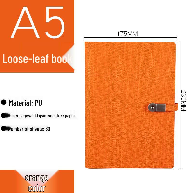 A5 Custom Logo Notebook Gift Set - Perfect for Business Meetings and Recording Notes