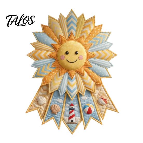 Dekorative Kranzherstellungszubehör 12-Monats DIY Türhänger Nähset, Stoff Patchwork Muster und Eingangsbereich Wandbehang Ornamente Saisonal