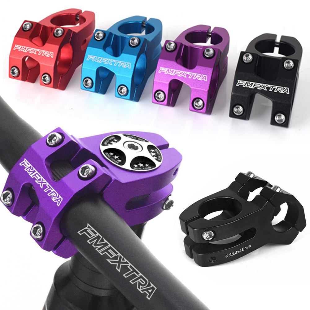 25.4mm Mountain Bike Stem Aluminum Alloy MTB Stem MTB Bike Handlebar Stem for Most Bicycle Fixed Gear Road Bike MTB