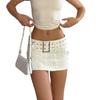 European And American Street Style High Waist And Hip Lifting Skirt, New Sexy Spicy Girl Style Heavy Waist Belt Short Skirt
