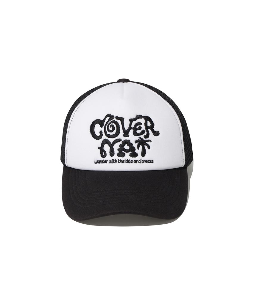 COVERNAT Graphic Mesh Cap Black