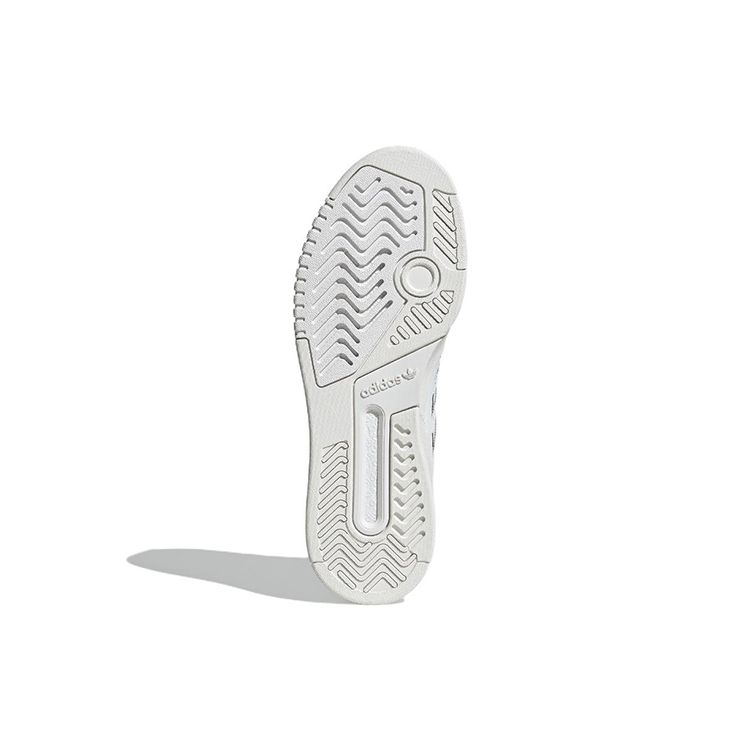 Adidas Originals Drop Step Low Leather Suede Low-Top Sneakers Unisex Sneakers White Gray GV9294