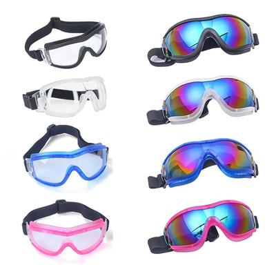 Kinder Skibrille Kinderbrillen Brillengläser Rahmen Snowboardbrille Outdoor Sport Winddicht Moto Radfahren Staubdicht Schutz