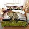 3D Elefanten Sengetøy Sett Dynetrekk Sett Med Putetrekk Twin Full Queen King Sengetøy Sengetøy