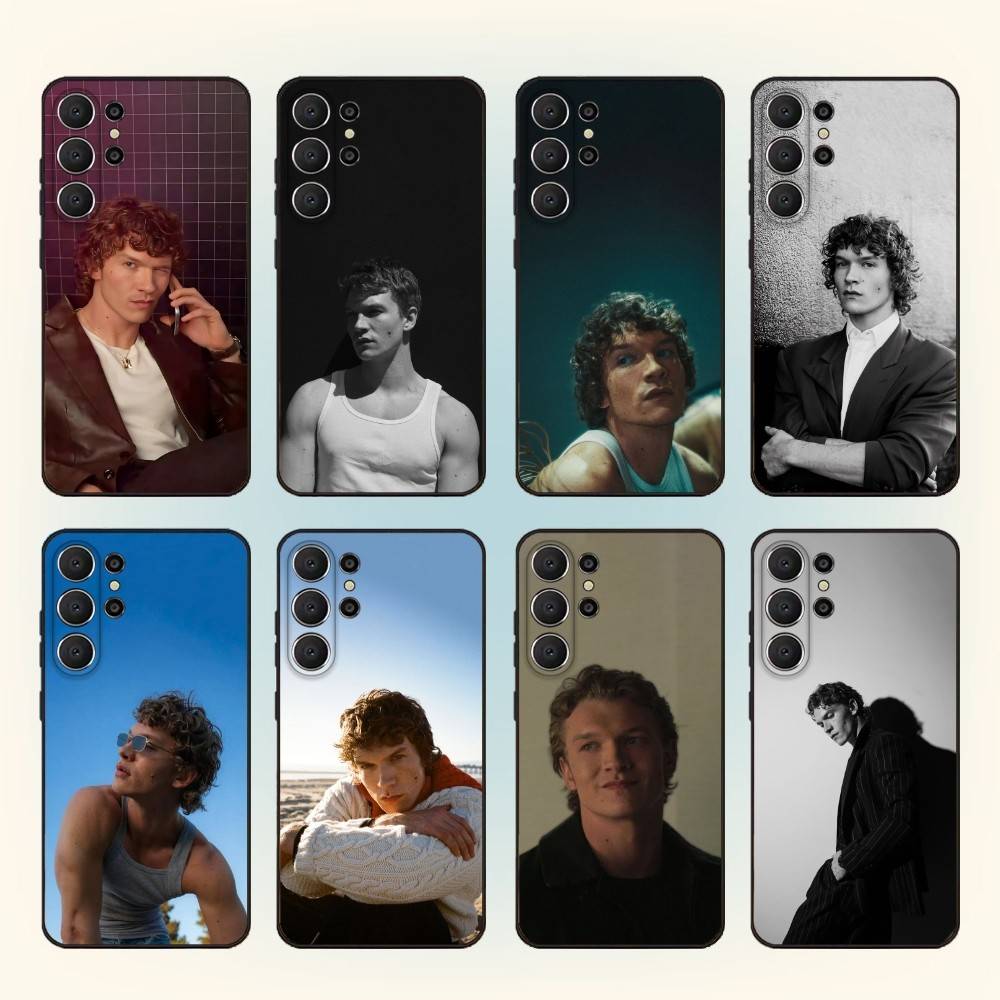C-Connor S-Storrie Phone Case For Samsung S26,S25,24,23,22,30,21,10,9,Ultra,Plus,Lite,FE Soft Black Case