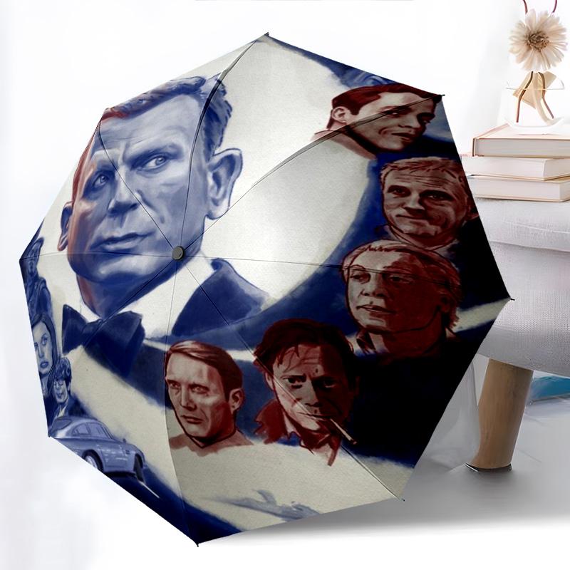 Espionage Intrigue Quantum Solace Folding umbrella Portable Umbrella Gift Umbrella Sun umbrella